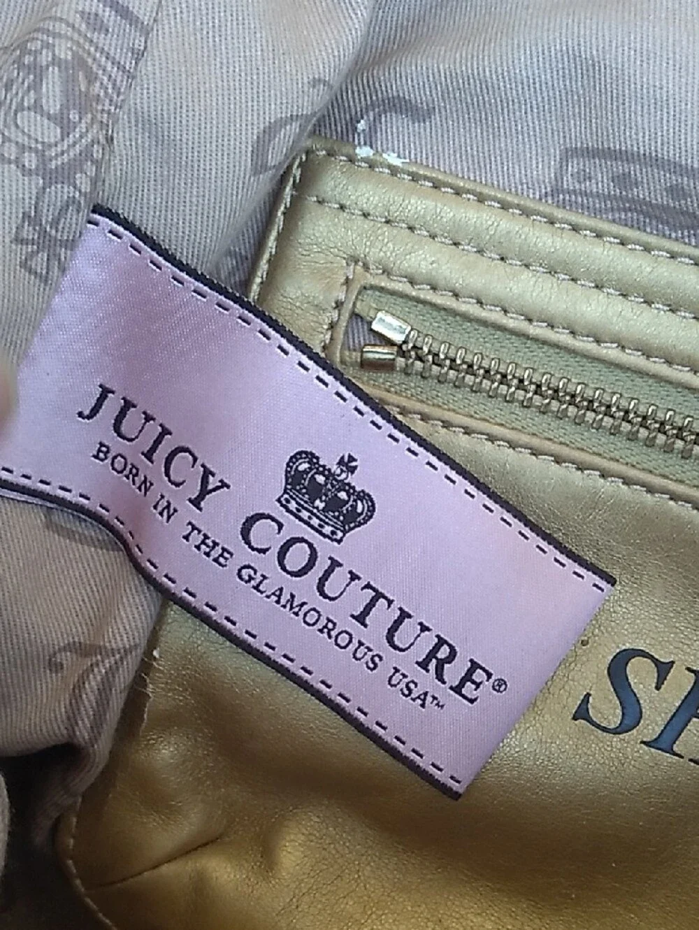 Vintage Juicy Couture Satchel Bag